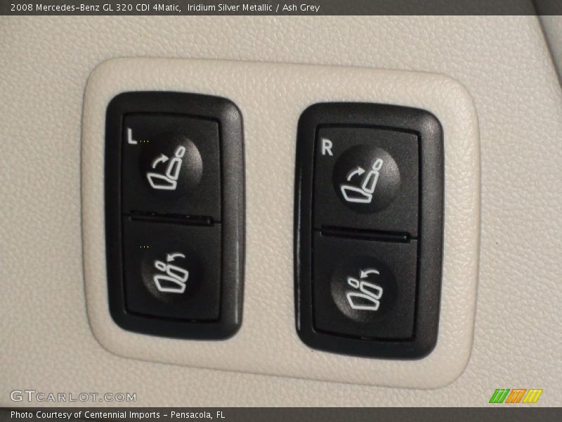 Iridium Silver Metallic / Ash Grey 2008 Mercedes-Benz GL 320 CDI 4Matic