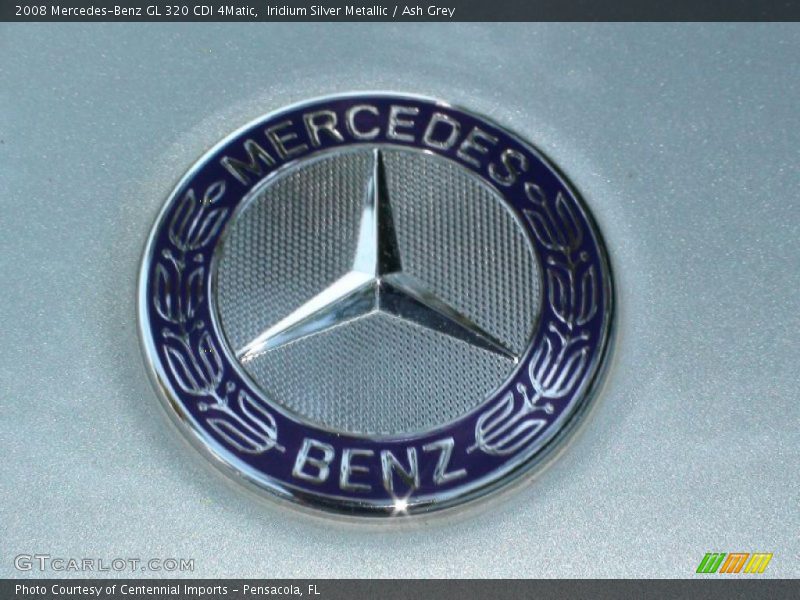 Iridium Silver Metallic / Ash Grey 2008 Mercedes-Benz GL 320 CDI 4Matic