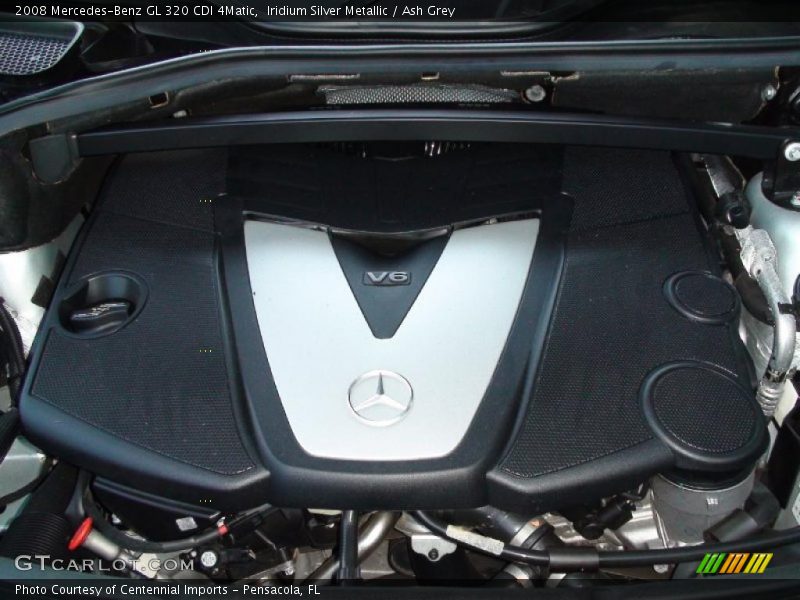 Iridium Silver Metallic / Ash Grey 2008 Mercedes-Benz GL 320 CDI 4Matic