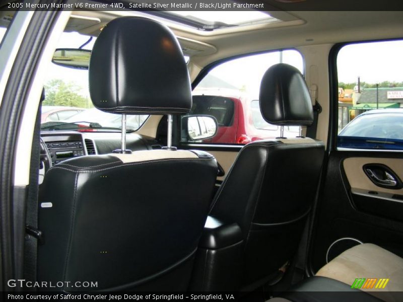 Satellite Silver Metallic / Black/Light Parchment 2005 Mercury Mariner V6 Premier 4WD