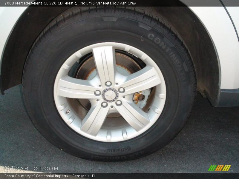 Iridium Silver Metallic / Ash Grey 2008 Mercedes-Benz GL 320 CDI 4Matic