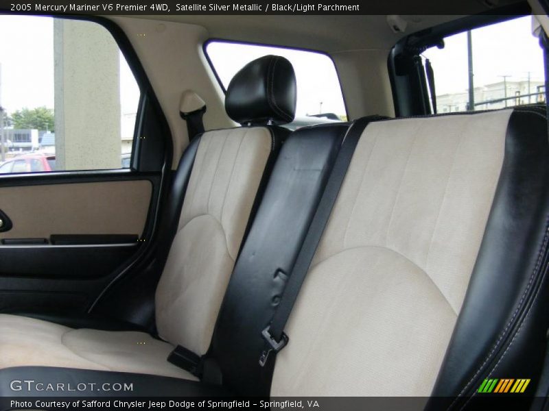 Satellite Silver Metallic / Black/Light Parchment 2005 Mercury Mariner V6 Premier 4WD