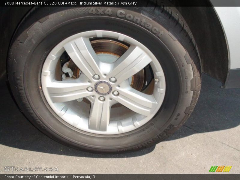Iridium Silver Metallic / Ash Grey 2008 Mercedes-Benz GL 320 CDI 4Matic