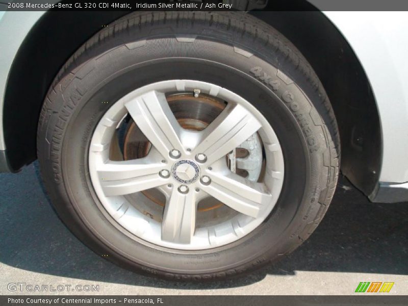 Iridium Silver Metallic / Ash Grey 2008 Mercedes-Benz GL 320 CDI 4Matic