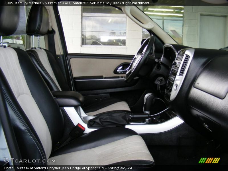 Satellite Silver Metallic / Black/Light Parchment 2005 Mercury Mariner V6 Premier 4WD