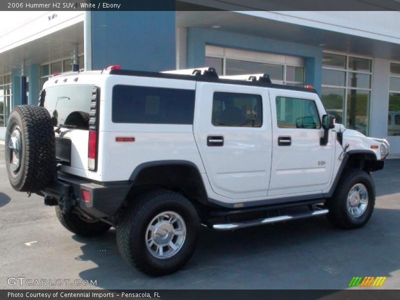 White / Ebony 2006 Hummer H2 SUV
