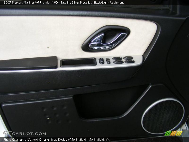 Satellite Silver Metallic / Black/Light Parchment 2005 Mercury Mariner V6 Premier 4WD