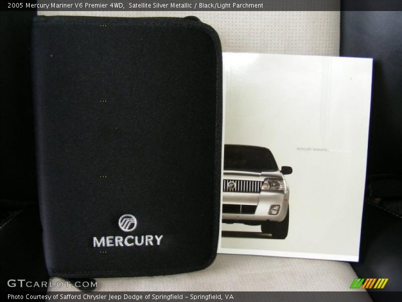 Satellite Silver Metallic / Black/Light Parchment 2005 Mercury Mariner V6 Premier 4WD