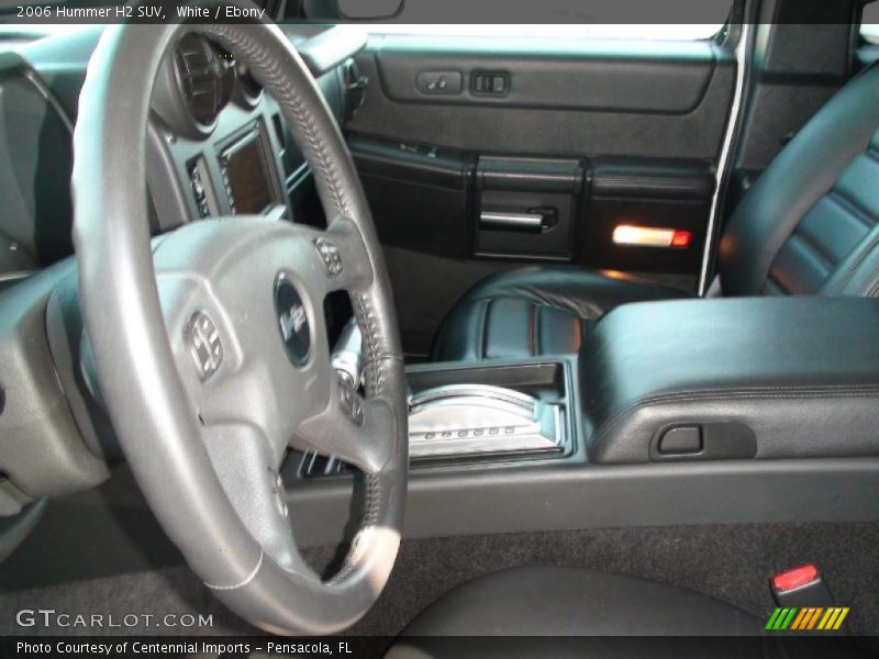 White / Ebony 2006 Hummer H2 SUV