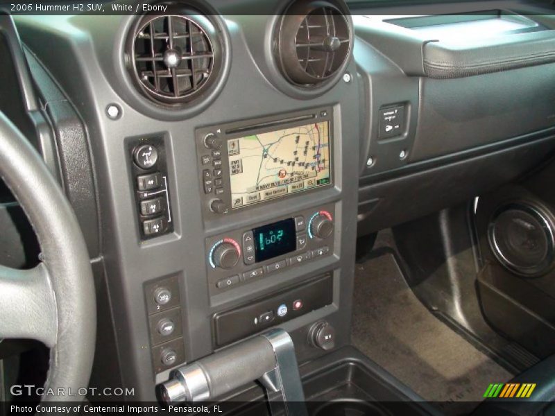 White / Ebony 2006 Hummer H2 SUV