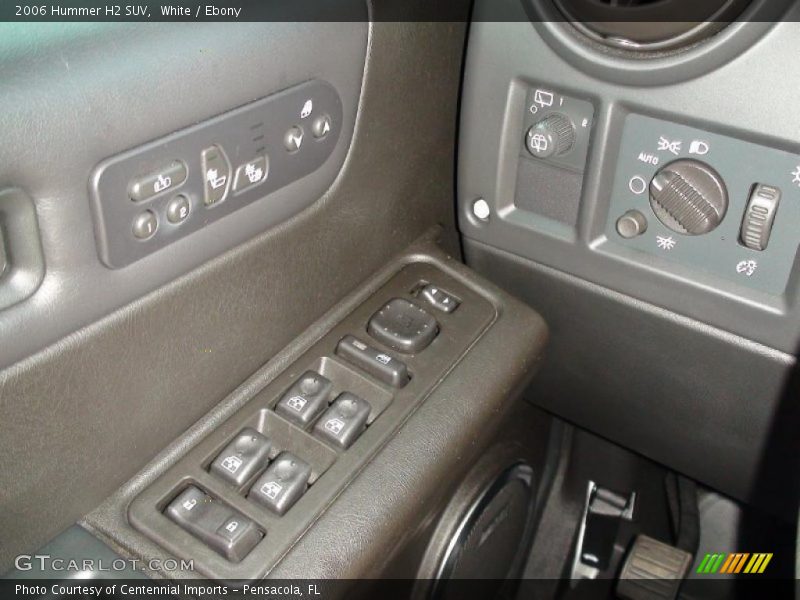 White / Ebony 2006 Hummer H2 SUV