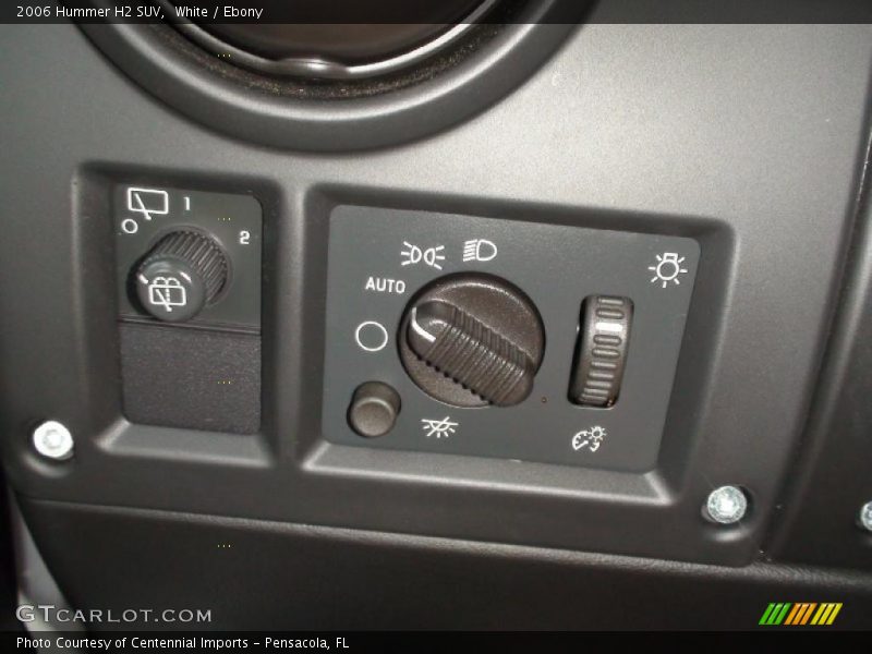 White / Ebony 2006 Hummer H2 SUV