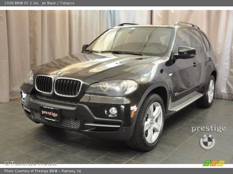 Jet Black / Tobacco 2008 BMW X5 3.0si