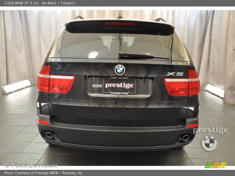 Jet Black / Tobacco 2008 BMW X5 3.0si
