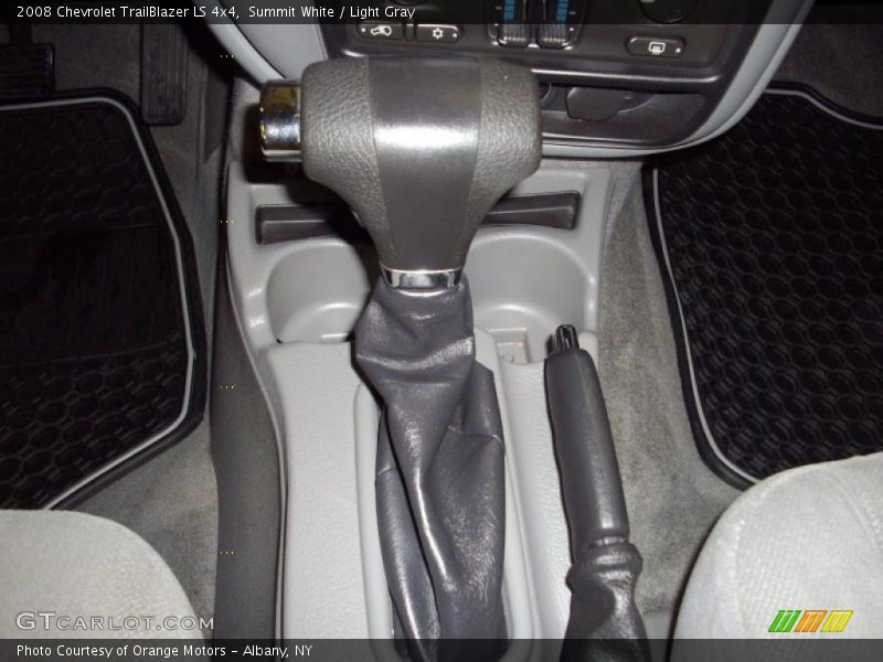 Summit White / Light Gray 2008 Chevrolet TrailBlazer LS 4x4
