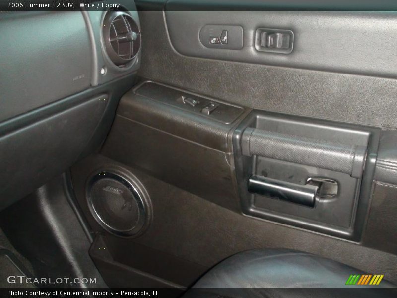 White / Ebony 2006 Hummer H2 SUV