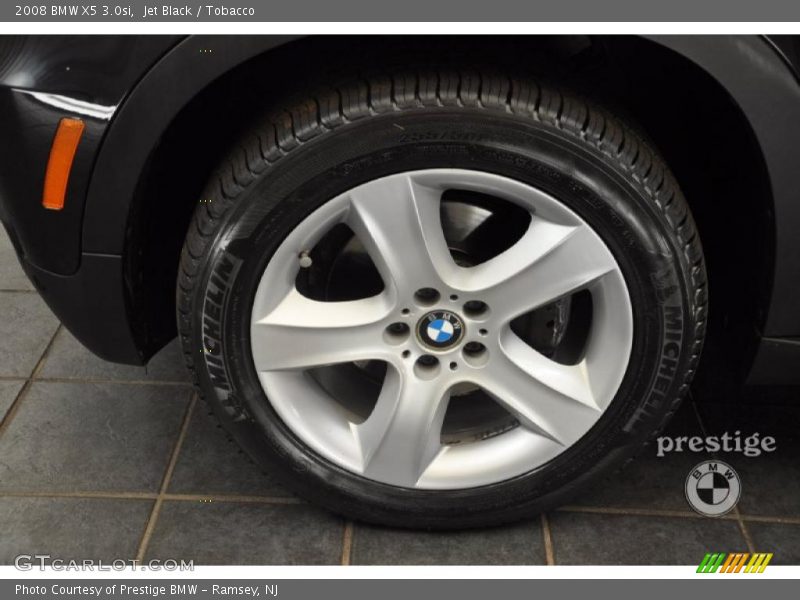 Jet Black / Tobacco 2008 BMW X5 3.0si