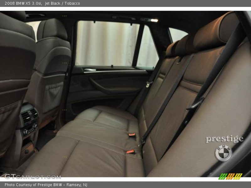 Jet Black / Tobacco 2008 BMW X5 3.0si