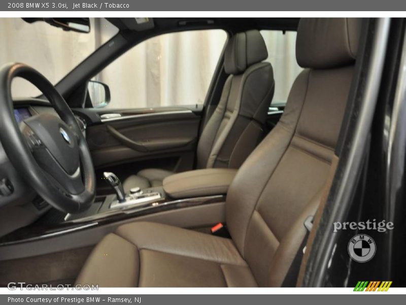 Jet Black / Tobacco 2008 BMW X5 3.0si