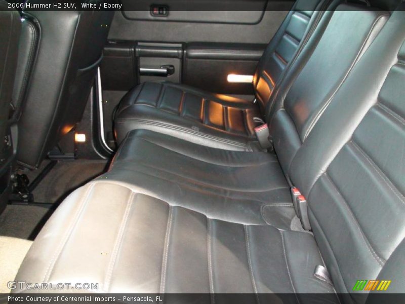 White / Ebony 2006 Hummer H2 SUV
