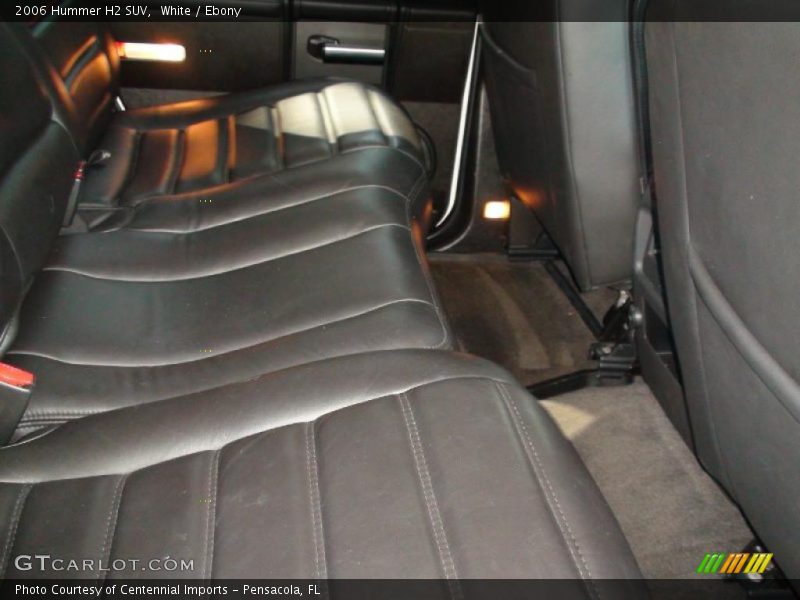White / Ebony 2006 Hummer H2 SUV