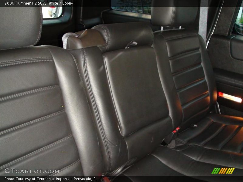 White / Ebony 2006 Hummer H2 SUV