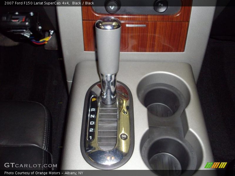 Black / Black 2007 Ford F150 Lariat SuperCab 4x4