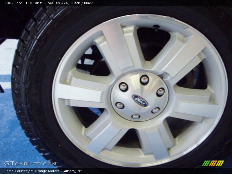 Black / Black 2007 Ford F150 Lariat SuperCab 4x4