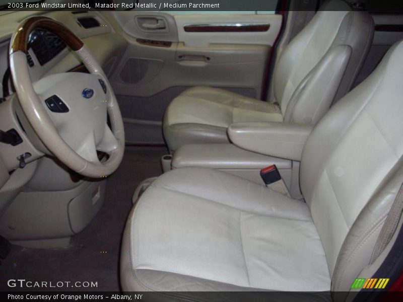 Matador Red Metallic / Medium Parchment 2003 Ford Windstar Limited