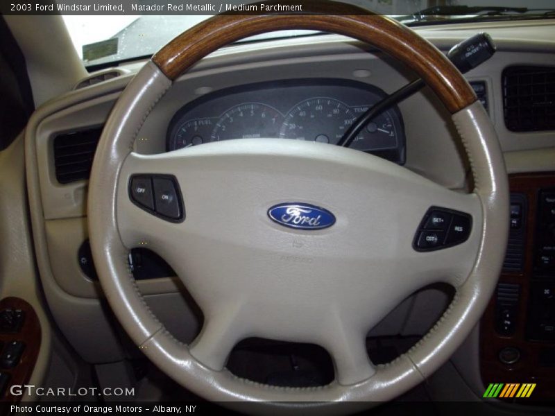Matador Red Metallic / Medium Parchment 2003 Ford Windstar Limited