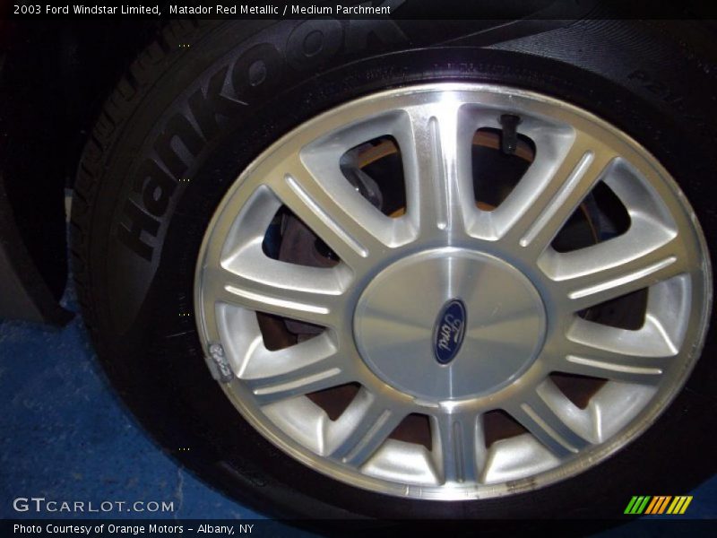 Matador Red Metallic / Medium Parchment 2003 Ford Windstar Limited
