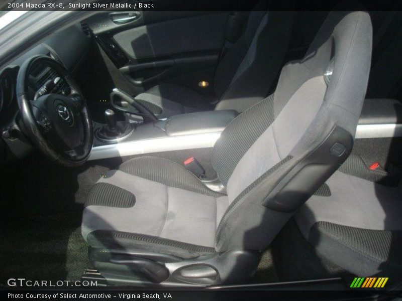 Sunlight Silver Metallic / Black 2004 Mazda RX-8