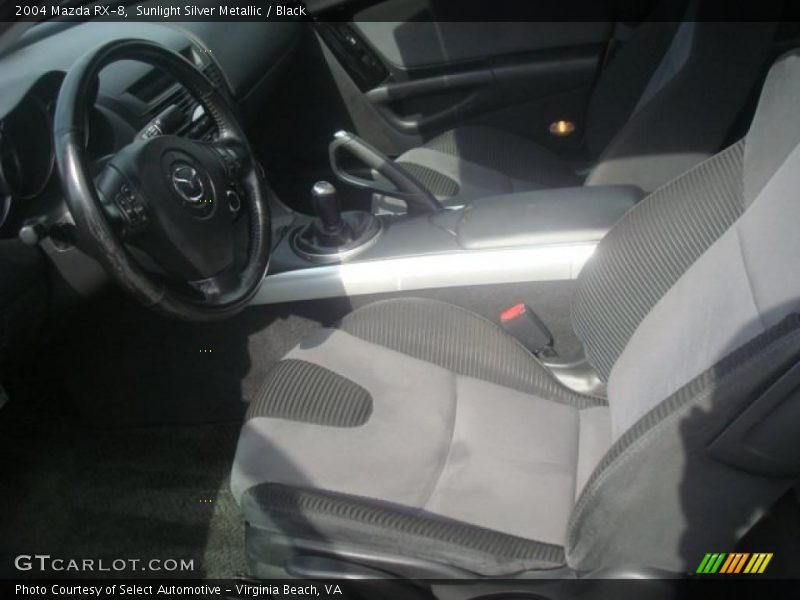 Sunlight Silver Metallic / Black 2004 Mazda RX-8