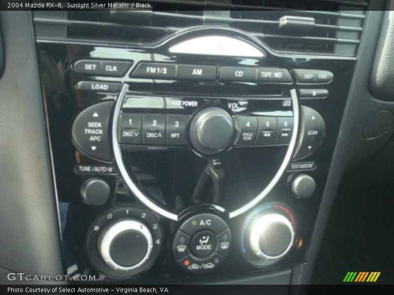 Sunlight Silver Metallic / Black 2004 Mazda RX-8