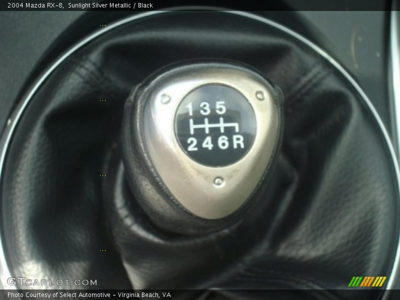 Sunlight Silver Metallic / Black 2004 Mazda RX-8