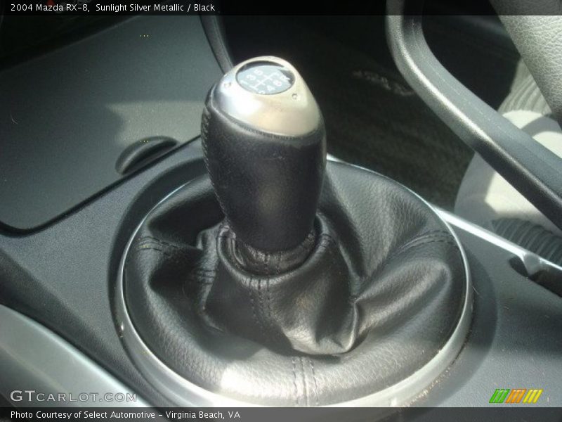 Sunlight Silver Metallic / Black 2004 Mazda RX-8