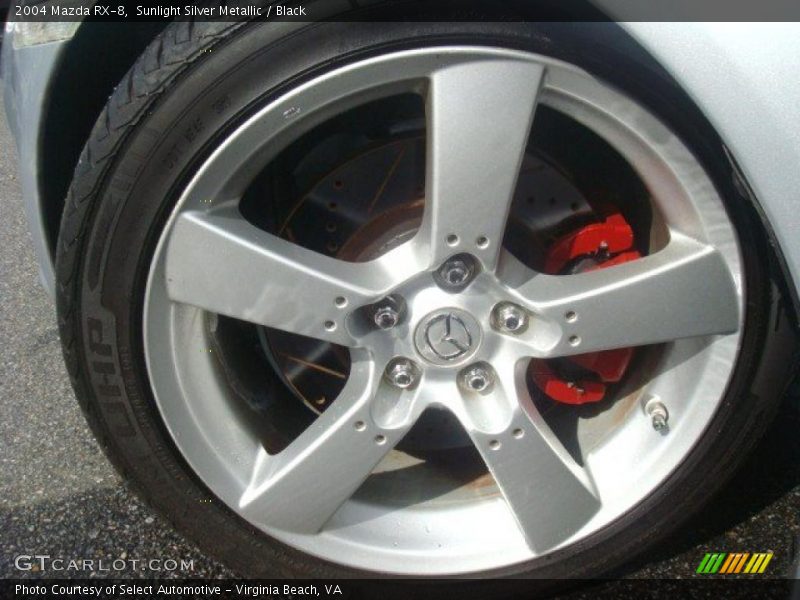 Sunlight Silver Metallic / Black 2004 Mazda RX-8