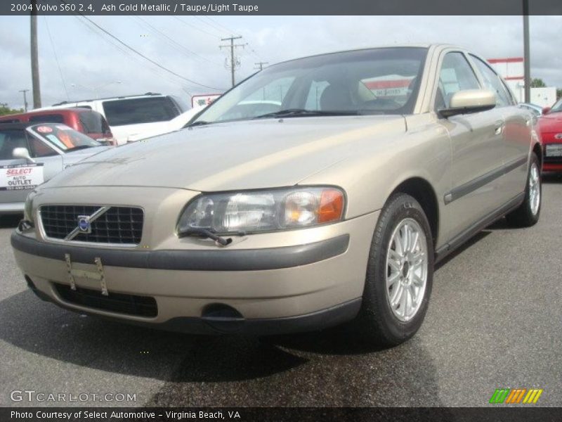Ash Gold Metallic / Taupe/Light Taupe 2004 Volvo S60 2.4