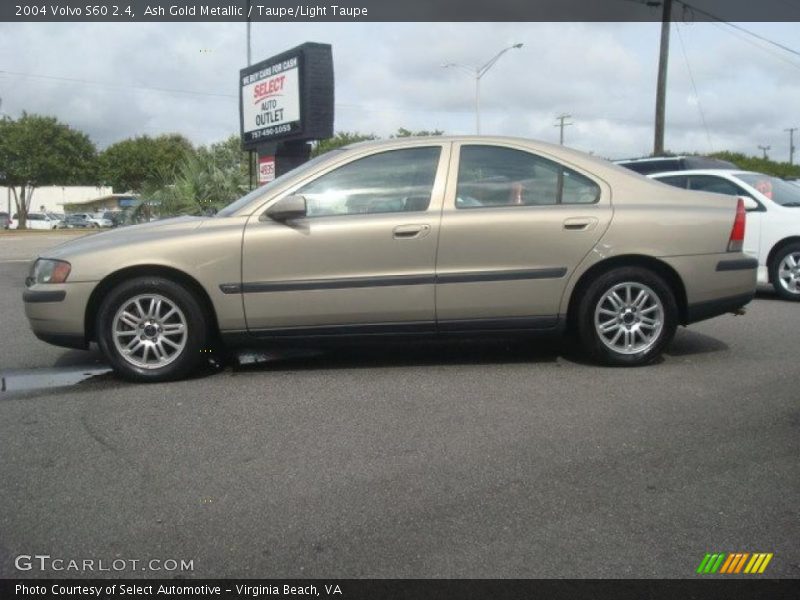 Ash Gold Metallic / Taupe/Light Taupe 2004 Volvo S60 2.4