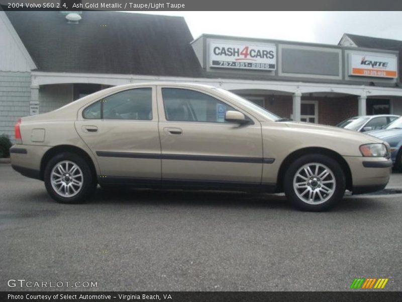 Ash Gold Metallic / Taupe/Light Taupe 2004 Volvo S60 2.4