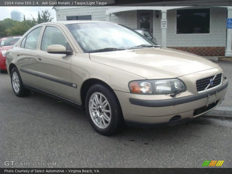 Ash Gold Metallic / Taupe/Light Taupe 2004 Volvo S60 2.4