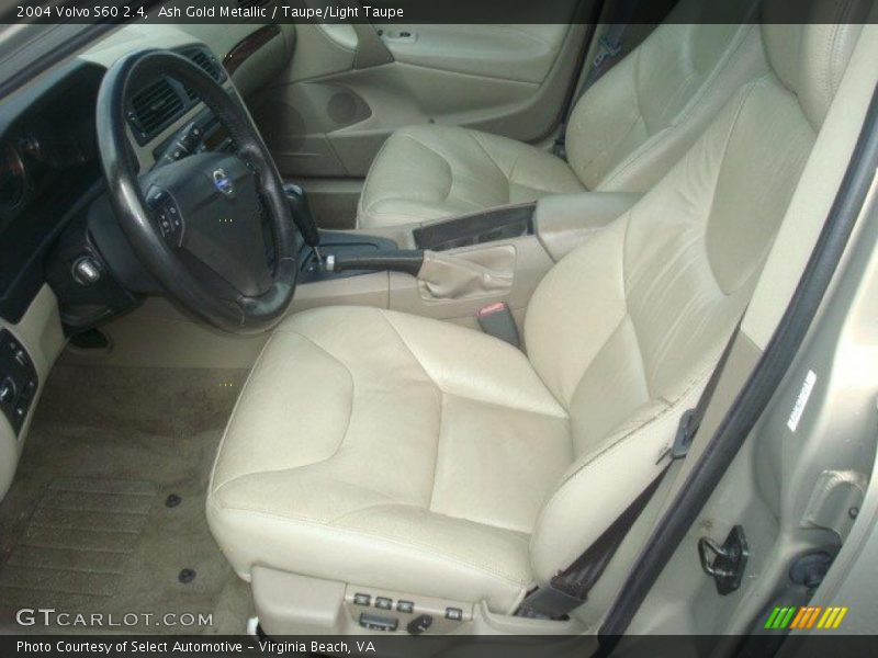 Ash Gold Metallic / Taupe/Light Taupe 2004 Volvo S60 2.4