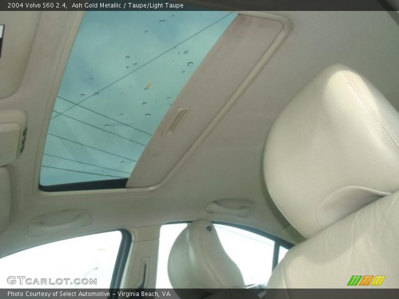 Ash Gold Metallic / Taupe/Light Taupe 2004 Volvo S60 2.4