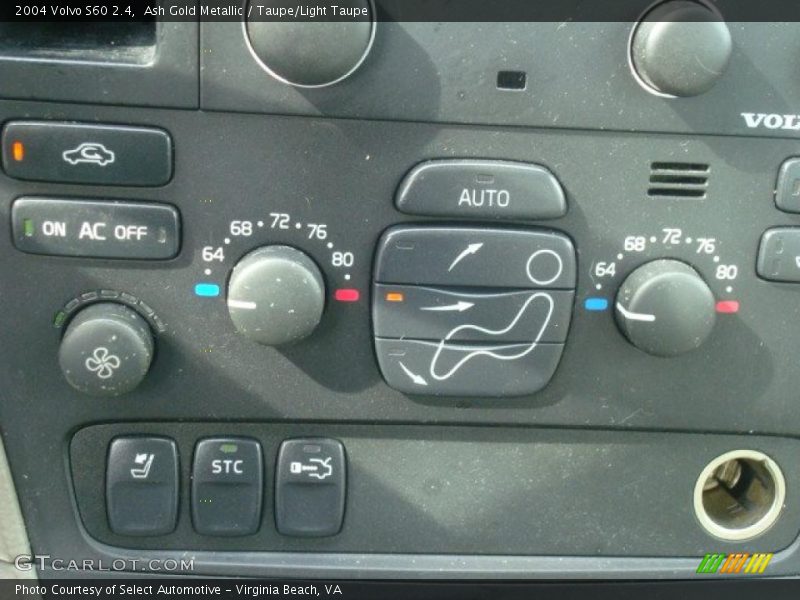 Ash Gold Metallic / Taupe/Light Taupe 2004 Volvo S60 2.4