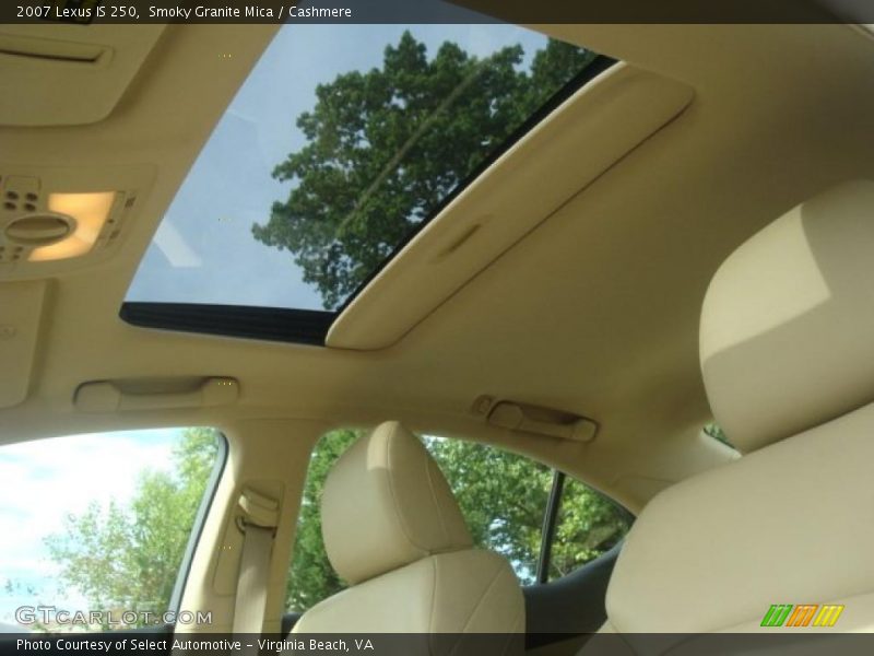 Smoky Granite Mica / Cashmere 2007 Lexus IS 250