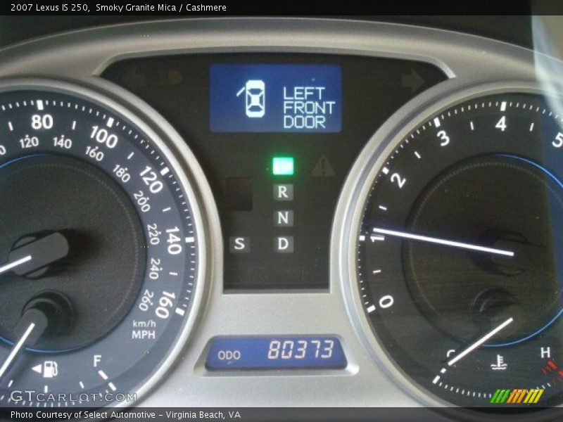 Smoky Granite Mica / Cashmere 2007 Lexus IS 250