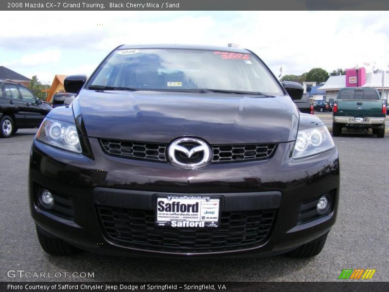 Black Cherry Mica / Sand 2008 Mazda CX-7 Grand Touring