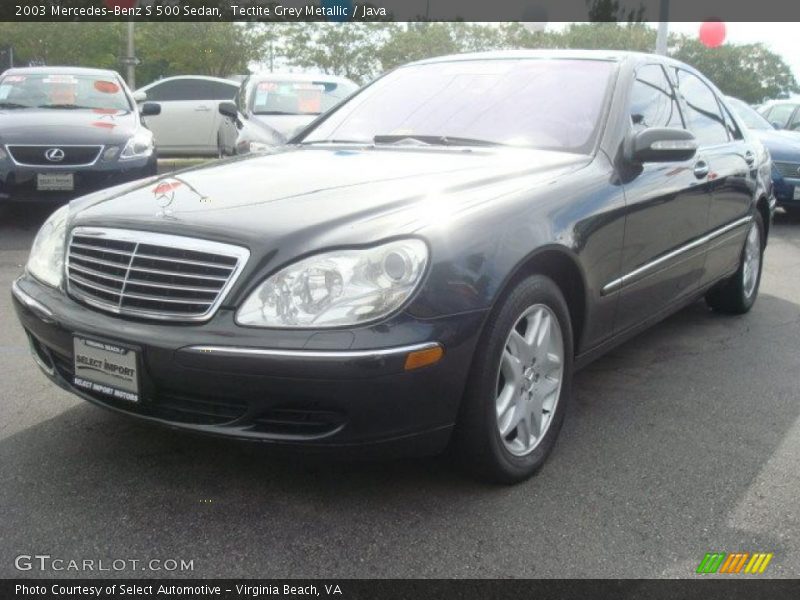 Tectite Grey Metallic / Java 2003 Mercedes-Benz S 500 Sedan