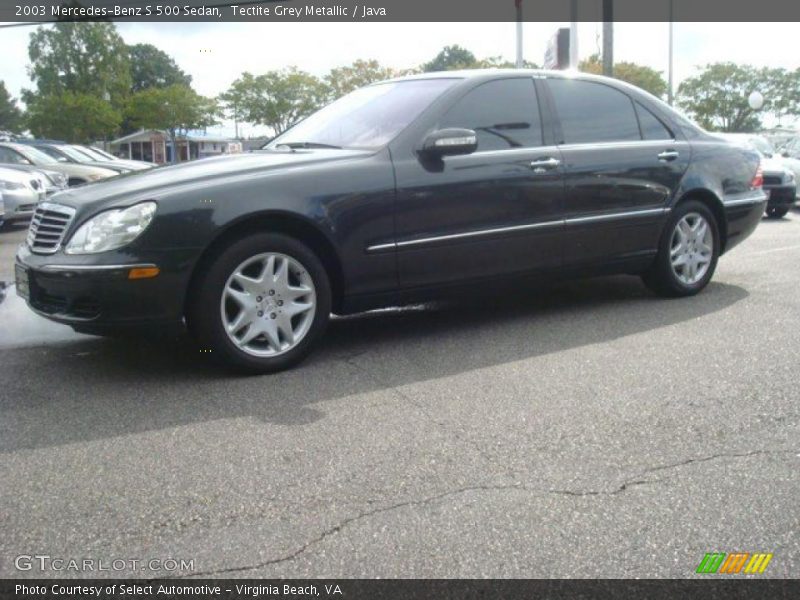 Tectite Grey Metallic / Java 2003 Mercedes-Benz S 500 Sedan