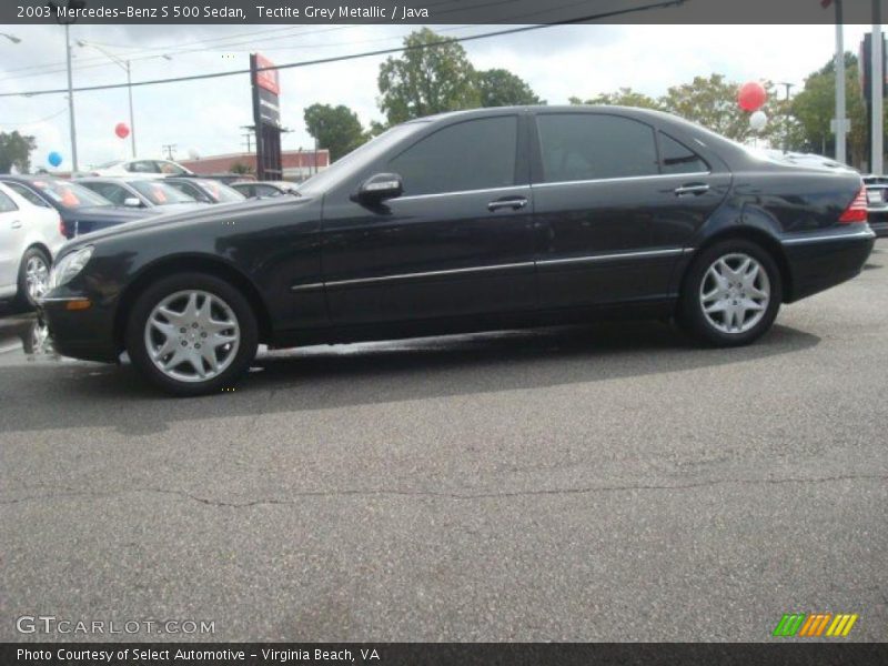 Tectite Grey Metallic / Java 2003 Mercedes-Benz S 500 Sedan